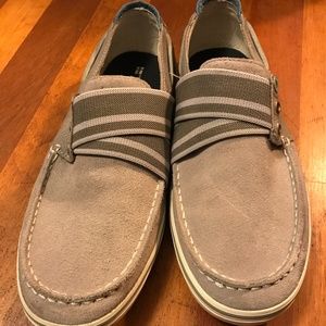 Tretorn Smogesson Suede Slip-on Boat Shoes